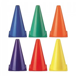 Image of Colorful Assorted Rainbow Cones