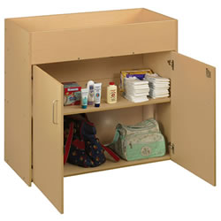 Eco Changing Table with Doors