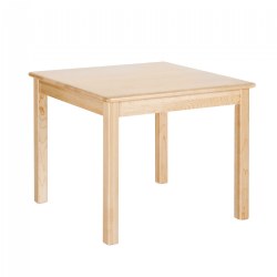 Image of Premium Solid Maple Table 24" x 24"
