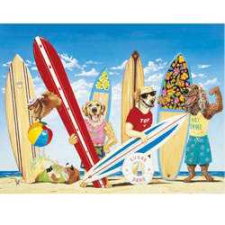 Surf Dawgs 100 Piece Jigsaw Puzzle