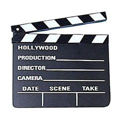 Image of Hollywood Clap Board
