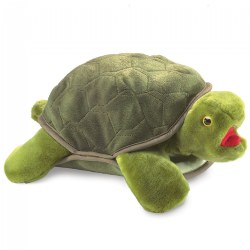 Image of Turtle Plush Hand Puppet