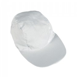 Image of DIY Value White Cotton Baseball Caps - Set of 12