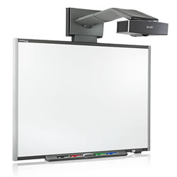 SMART Board 685 with UF55W Projector