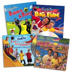 Greg & Steve CD Collection - Set of 4
