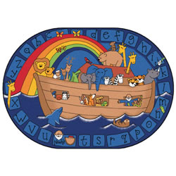 Alphabet Noah Carpet