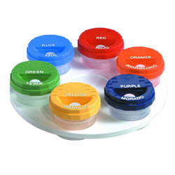 Mini Paint Cake Cups with Carousel