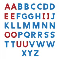 AlphaMagnets Uppercase (42 pieces)