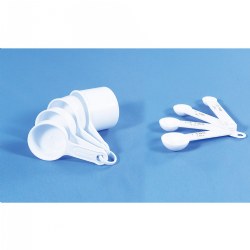 Image of Measuring Cups And Spoons - 2 Sets Each