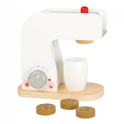 Image of Wooden Play Coffee Machine