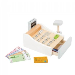 Image of Wooden Cash Register Playset