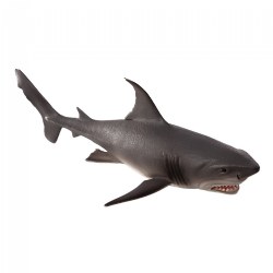 Image of Large Realistic White Shark Figure