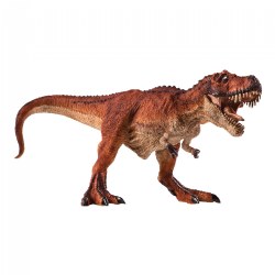 Image of Prehistoric T Rex Hunting Dinosaur Figure - Red