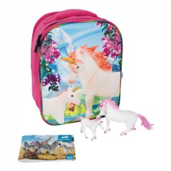 Image of 3D Fantasy Junior Backpack with 2 Figures