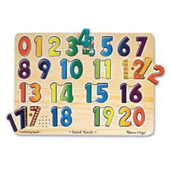 Image of Numbers Sound Puzzle - 21 Pieces