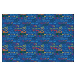 Read to Dream Pattern Rug - 6' x 9' Rectangle