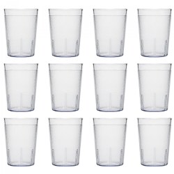 Image of 5 oz. Clear Stackable Tumbler - Set of 12
