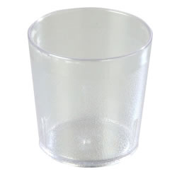 Image of 9 oz. Clear Stackable Tumbler - Set of 12