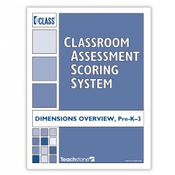 This tri-fold laminated sheet is a handy reference for users of the popular CLASS® observation tool. Available in convenient packages of 5, this sturdy quick-sheet shows evaluators what to look for while observing each of the 10 CLASS® dimensions and scoring the tool. This product is part of CLASS®, the bestselling classroom observational tool that measures interactions between children and teachers -- a primary ingredient of high-quality early educational experiences. With versions for toddler programs, PreK, and K-3 classrooms, the reliable and valid CLASS® tool establishes an accurate picture of the classroom through brief, repeated observation and scoring cycles and effectively pinpoints areas for improvement. Set of 5.