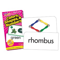 Image of Colors, Shapes, & Numbers Flash Cards - 96 Cards