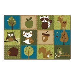 Nature's Friends Toddler Rug - Natural - Rectangle