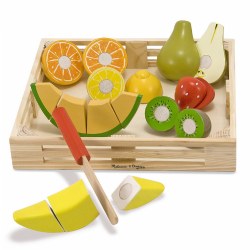 Image of Cutting Fruit Wooden Play Food Set