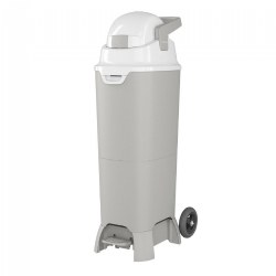 Image of Premium Hands-Free Diaper Pail with Wheels