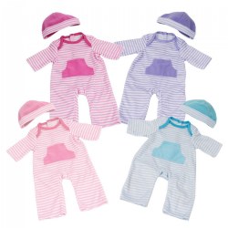 Image of 16" Outfits with Matching Hat - 4 Sets