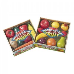 Image of Play-Time Farm Fresh Fruits & Vegetables - 16 Pieces