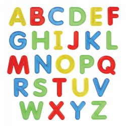 Image of 2" Translucent Uppercase Letters - 26 Pieces