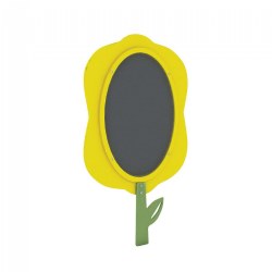 Image of Floral Fence Easel - Yellow Sunflower