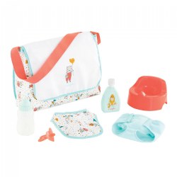 Image of Changing Bag & Accessories for 14"-17" Baby Dolls