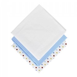 Image of Microfiber Material Compact Size Crib Sheets - Assorted - Set of 3