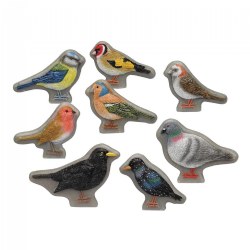 Image of Sensory Play Stones: Birds - 8 Pieces