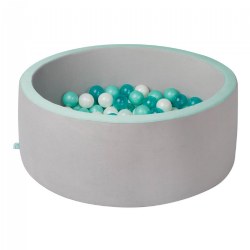 Image of Soft Foam Ball Pit with 100 Crush-Resistant Balls