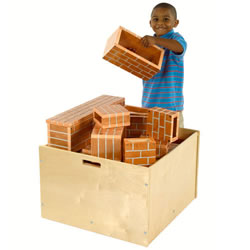 4-Sided Block Storage Box