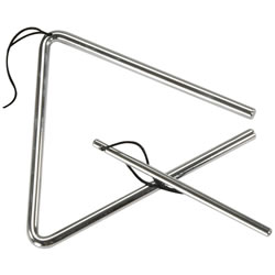 Image of 6" Triangle with High Pitched Tone