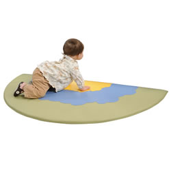 Colorburst Half Slice Mat