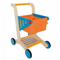 Image of Wooden Shopping Cart