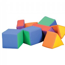 Image of Primary Soft Shapes - 12 Pieces