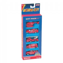 Image of Fire Department Vehicle Set - 5 Pieces
