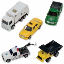 Image of Official New York City Die-Cast Variety Vehicles - Set of 5