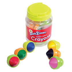 Image of Easy-Grip Crayons and Crayon Refills
