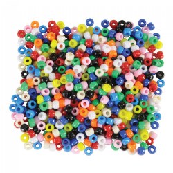 Image of Multipurpose Pony Beads with Assorted Colors