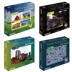 Image of Real Photo 24-Piece Floor Puzzles