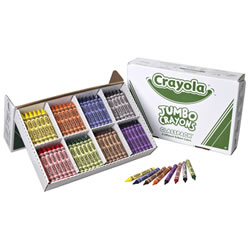 Image of Crayola® Classpack Jumbo Crayons - 200 Count - 25 Each Color