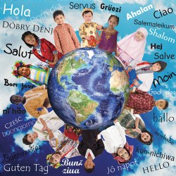 Image of Hello World Multicultural and Multilingual Floor Puzzle - 48 Pieces