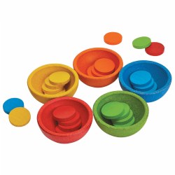 Image of Sort and Count Cups - 30 Piece Set