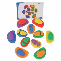 Image of Rainbow Pebbles - 36 Pieces
