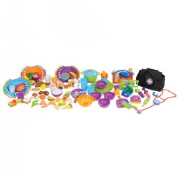 Image of Toddler Pretend Play Starter Set - 115 Pieces